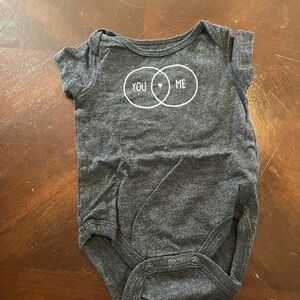 Jumping Beans Gray Bodysuit with Graphic Design